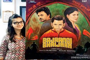 Salman Khan meets fan who painted Bajrangi Bhaijaan poster